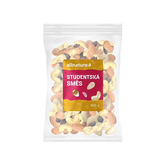 Zobrazit detail výrobku Allnature Studentská směs 500 g Zobrazit detail výrobku Allnature Studentská směs 500 g