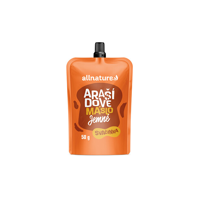 Allnature Arašidové maslo jemné 50 g