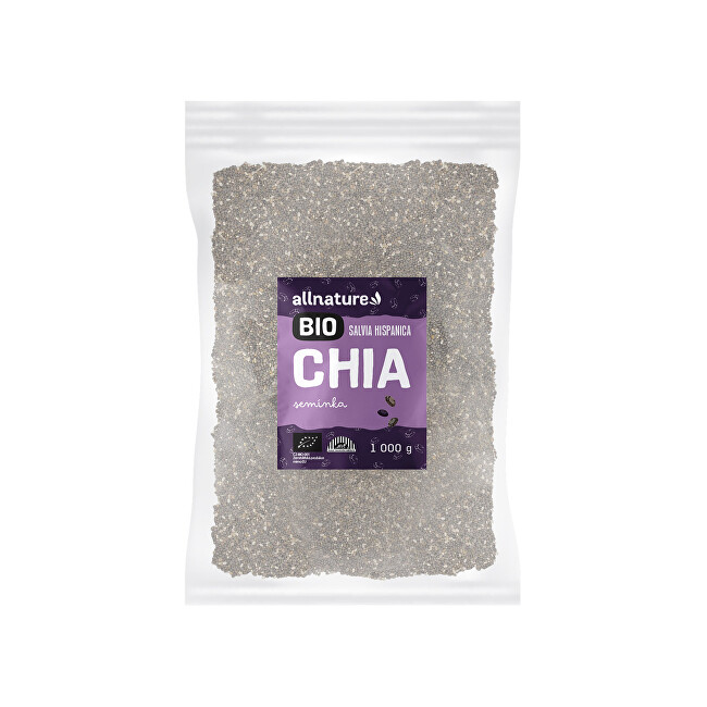 Zobrazit detail výrobku Allnature Chia semínka BIO 1 000 g Zobrazit detail výrobku Allnature Chia semínka BIO 1 000 g