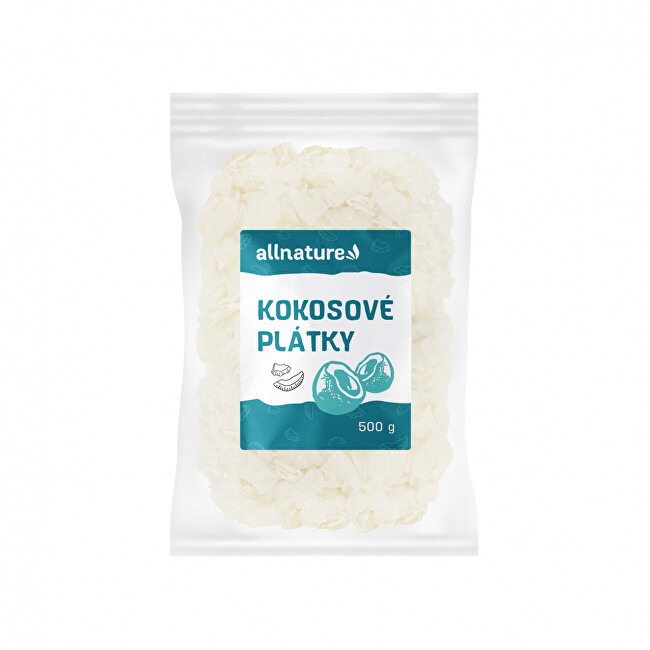Zobrazit detail výrobku Allnature Kokosové plátky 500 g Zobrazit detail výrobku Allnature Kokosové plátky 500 g