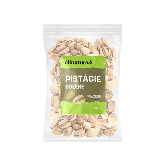 Zobrazit detail výrobku Allnature Pistácie pražené solené 500 g Zobrazit detail výrobku Allnature Pistácie pražené solené 500 g