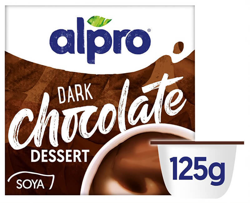 Zobrazit detail výrobku Alpro Sójový dezert s příchutí hořké čokolády 4 x 125 g Zobrazit detail výrobku Alpro Sójový dezert s příchutí hořké čokolády 4 x 125 g