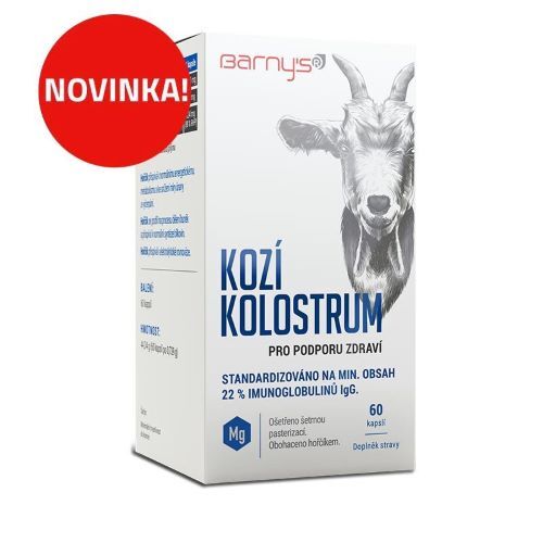 Zobrazit detail výrobku Barny´s Kozí kolostrum 60 kapslí Zobrazit detail výrobku Barny´s Kozí kolostrum 60 kapslí