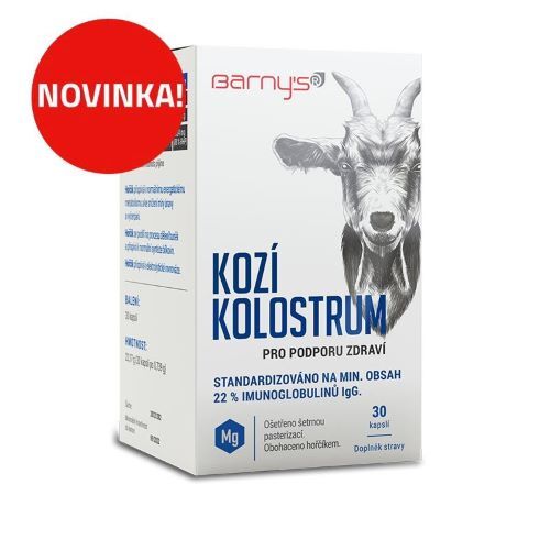Zobrazit detail výrobku Barny´s Kozí kolostrum 30 kapslí Zobrazit detail výrobku Barny´s Kozí kolostrum 30 kapslí
