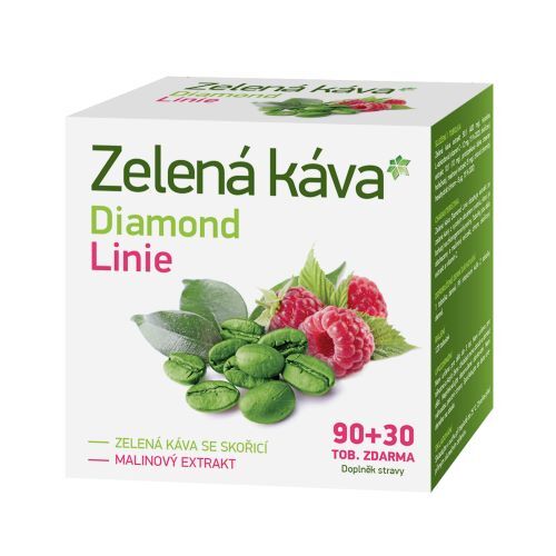 Biomedica ZELENÁ KÁVA DIAMOND LINIE 90 + 30 kapsúl zadarmo