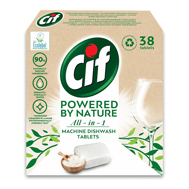 Cif EKO tablety do umývačky All-in-1 38 tabliet