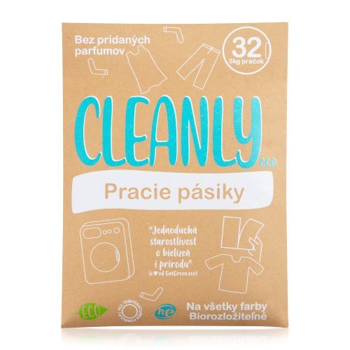 Zobrazit detail výrobku Cleanly Eco Eco prací pásky na 32 praní Zobrazit detail výrobku Cleanly Eco Eco prací pásky na 32 praní