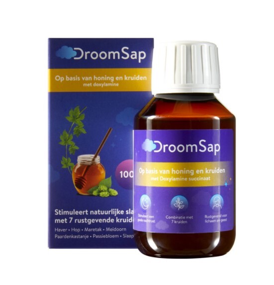 Zobrazit detail výrobku DroomSap Sirup na spaní DroomSap 100 ml Zobrazit detail výrobku DroomSap Sirup na spaní DroomSap 100 ml