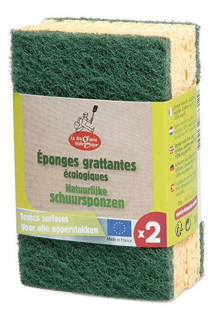 Zobrazit detail výrobku Ecodis Sada houbiček na nádobí 2 ks Zobrazit detail výrobku Ecodis Sada houbiček na nádobí 2 ks