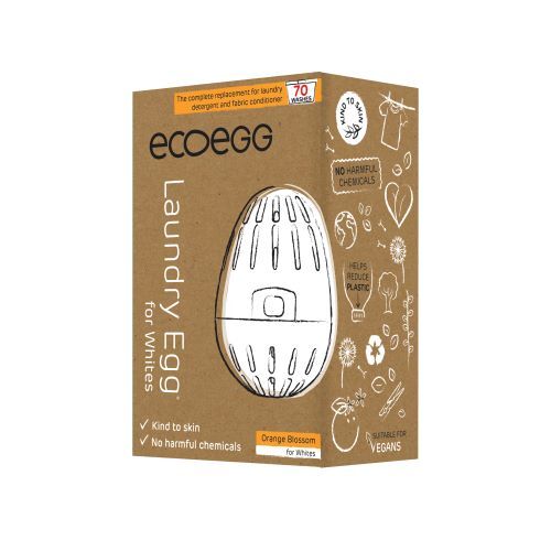 Zobrazit detail výrobku Ecoegg Prací vajíčko na bílé prádlo na 70 praní - pomeranč Zobrazit detail výrobku Ecoegg Prací vajíčko na bílé prádlo na 70 praní - pomeranč