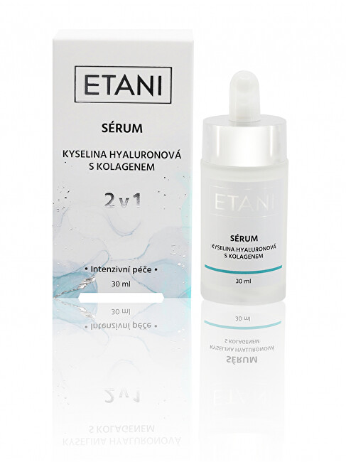 Zobrazit detail výrobku ETANI Sérum 2v1 kyselina hyaluronová s kolagenem 30 ml Zobrazit detail výrobku ETANI Sérum 2v1 kyselina hyaluronová s kolagenem 30 ml