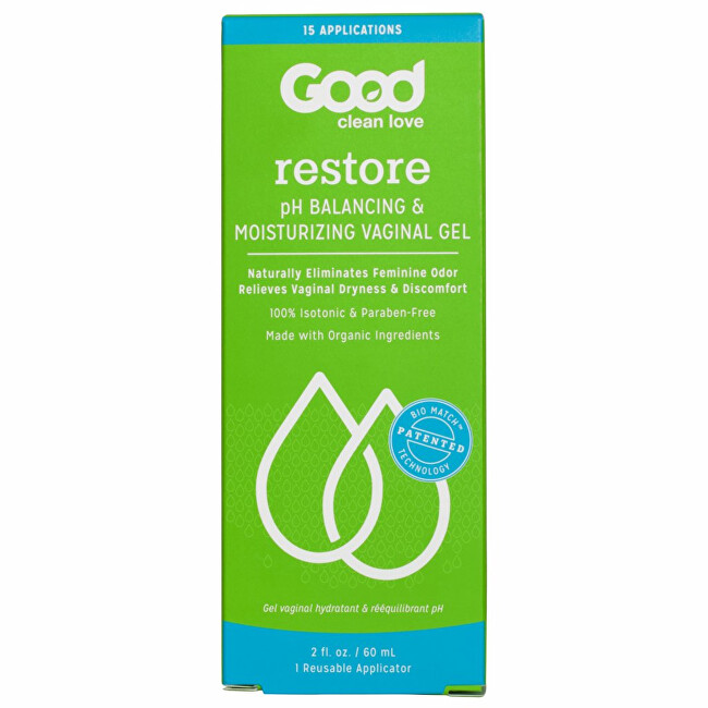 Zobrazit detail výrobku Good Clean Love Good Clean Love Restore Obnovující vaginální gel 60 ml Zobrazit detail výrobku Good Clean Love Good Clean Love Restore Obnovující vaginální gel 60 ml