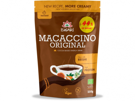 Zobrazit detail výrobku Iswari Macaccino Original BIO 250 g Zobrazit detail výrobku Iswari Macaccino Original BIO 250 g