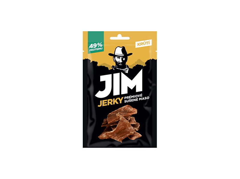 Zobrazit detail výrobku Jim Jerky Jerky krůtí 23 g B30 Zobrazit detail výrobku Jim Jerky Jerky krůtí 23 g B30