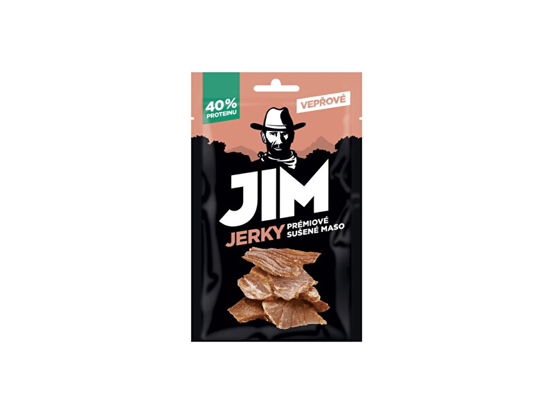 Zobrazit detail výrobku Jim Jerky Jerky vepřové 23 g B30 Zobrazit detail výrobku Jim Jerky Jerky vepřové 23 g B30