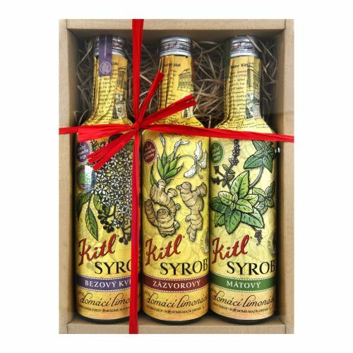 Kitl Syrob darčekové balenie Bylinky 3 x 500 ml