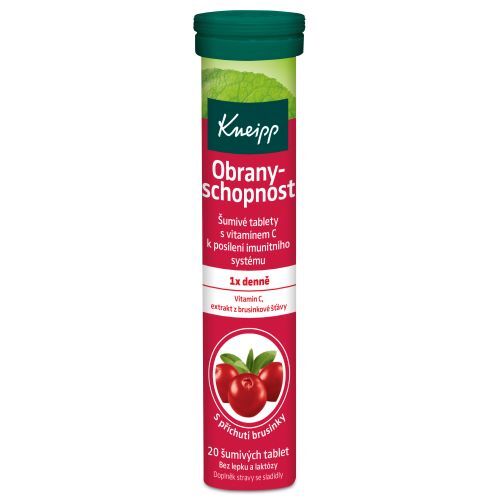 Zobrazit detail výrobku Kneipp Šumivé tablety Obranyschopnost 20 tablet Zobrazit detail výrobku Kneipp Šumivé tablety Obranyschopnost 20 tablet