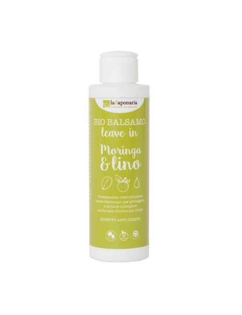 laSaponaria Bezoplachový kondicionér s moringy a ľanovým olejom BIO 150 ml