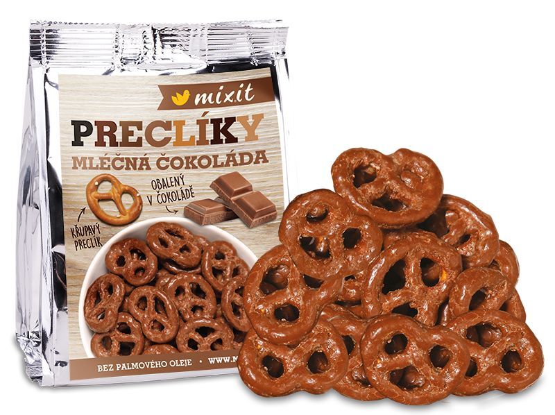 Mixit Praclíky do vrecka - Mliečna čokoláda 70 g