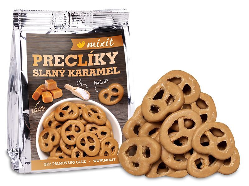 Mixit Praclíky do vrecka - Slaný karamel 70 g