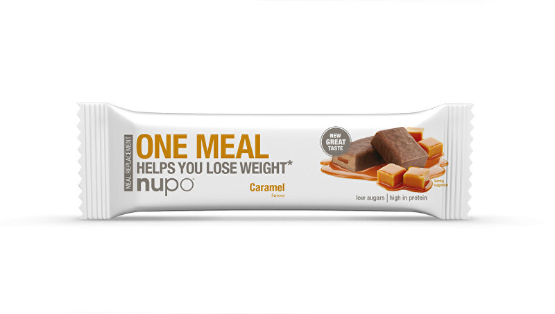 Zobrazit detail výrobku NUPO ONE MEAL tyčinka Karamelová 60 g Zobrazit detail výrobku NUPO ONE MEAL tyčinka Karamelová 60 g