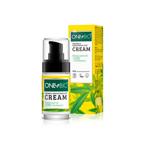 Zobrazit detail výrobku OnlyBio Oční krém proti vráskám s konopím a CBD olejem 30 ml Zobrazit detail výrobku OnlyBio Oční krém proti vráskám s konopím a CBD olejem 30 ml