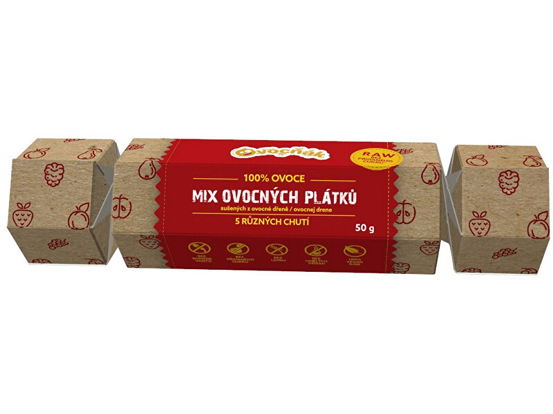 Zobrazit detail výrobku Ovocňák Ovocné plátky mix (bonbón) 50g Zobrazit detail výrobku Ovocňák Ovocné plátky mix (bonbón) 50g
