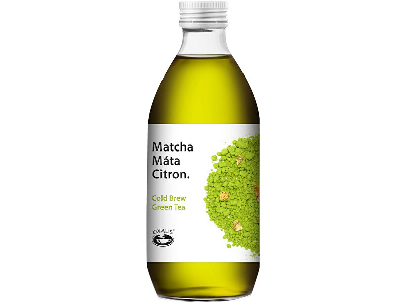 OXALIS Ledový nápoj Matcha Máta 330 ml