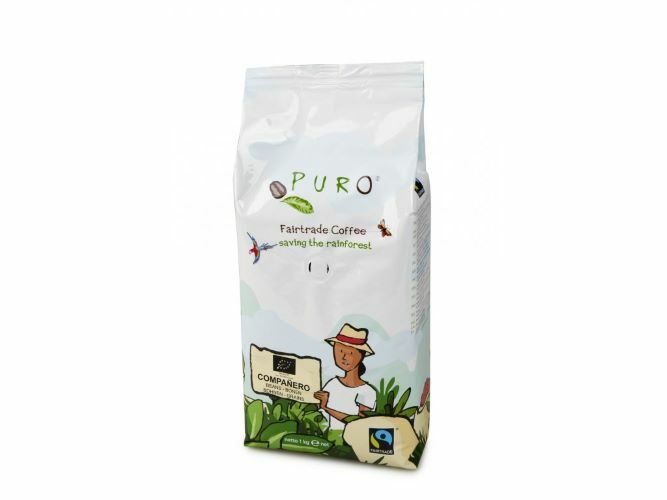 Zobrazit detail výrobku Puro Puro zrnková káva BIO COMPANERO 1 kg Zobrazit detail výrobku Puro Puro zrnková káva BIO COMPANERO 1 kg