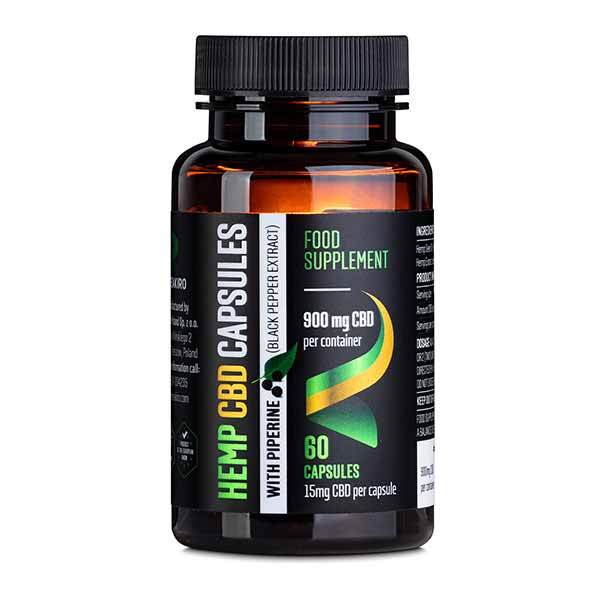 Zobrazit detail výrobku Reakiro CBD Veganské kapsle s Piperinem 900 mg 60 tablet Zobrazit detail výrobku Reakiro CBD Veganské kapsle s Piperinem 900 mg 60 tablet
