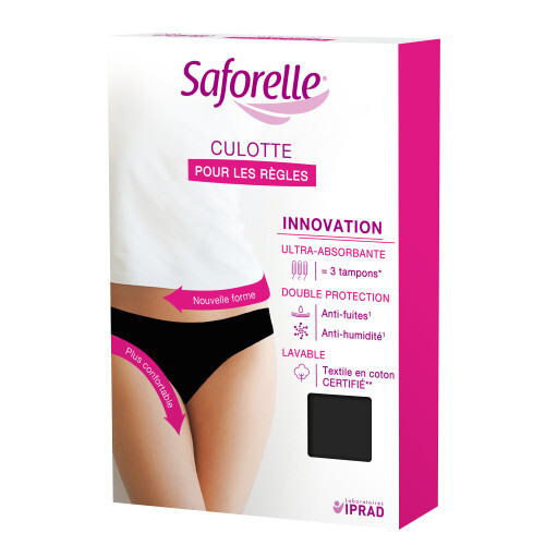 Zobrazit detail výrobku Saforelle Ultra savé menstruační kalhotky 38 Zobrazit detail výrobku Saforelle Ultra savé menstruační kalhotky 38