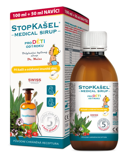 Zobrazit detail výrobku Simply You StopKašel Medical sirup od 1 roku 100 ml + 50 ml ZDARMA Zobrazit detail výrobku Simply You StopKašel Medical sirup od 1 roku 100 ml + 50 ml ZDARMA