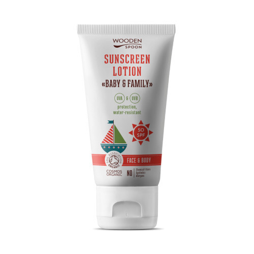 Zobrazit detail výrobku WoodenSpoon Opalovací tělové mléko v tubě Baby & Family SPF 50 - 150 ml Zobrazit detail výrobku WoodenSpoon Opalovací tělové mléko v tubě Baby & Family SPF 50 - 150 ml