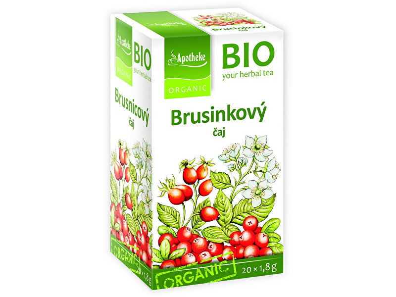 Zobrazit detail výrobku Apotheke Bio Brusinkový čaj 20x1,8g Zobrazit detail výrobku Apotheke Bio Brusinkový čaj 20x1,8g