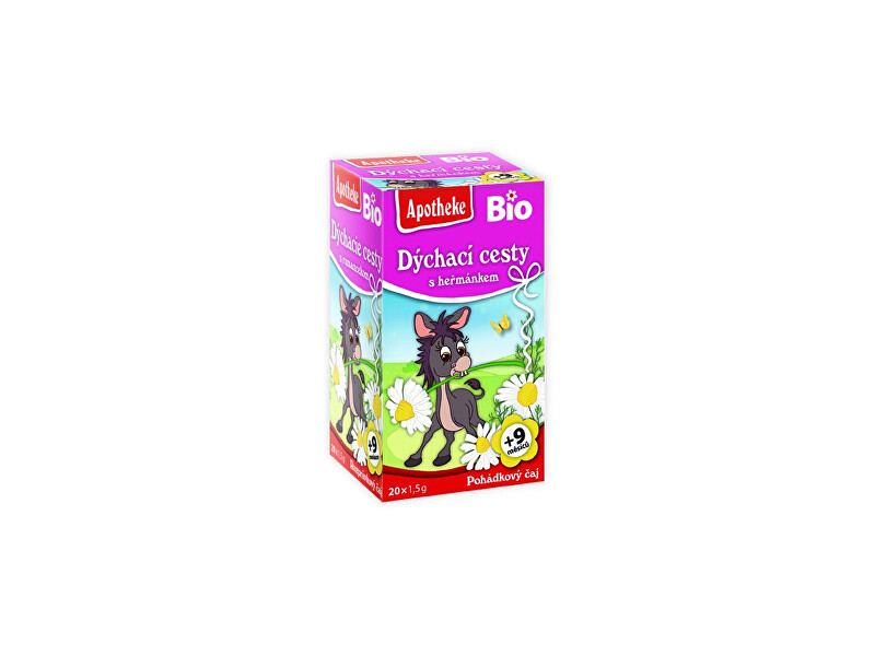 Zobrazit detail výrobku Apotheke Bio Pohádkový čaj Dýchací cesty 20x1,5g Zobrazit detail výrobku Apotheke Bio Pohádkový čaj Dýchací cesty 20x1,5g
