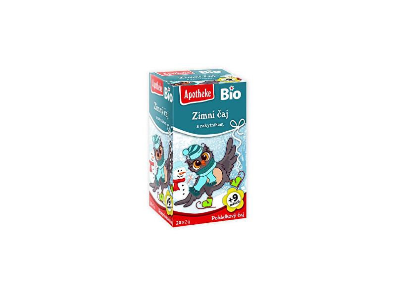 Zobrazit detail výrobku Apotheke Bio Pohádkový čaj Zimní čaj s rakytníkem 20x2g Zobrazit detail výrobku Apotheke Bio Pohádkový čaj Zimní čaj s rakytníkem 20x2g