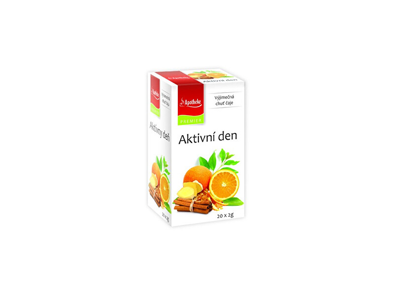 Zobrazit detail výrobku Apotheke Čaj Aktivní den 20x2g Zobrazit detail výrobku Apotheke Čaj Aktivní den 20x2g