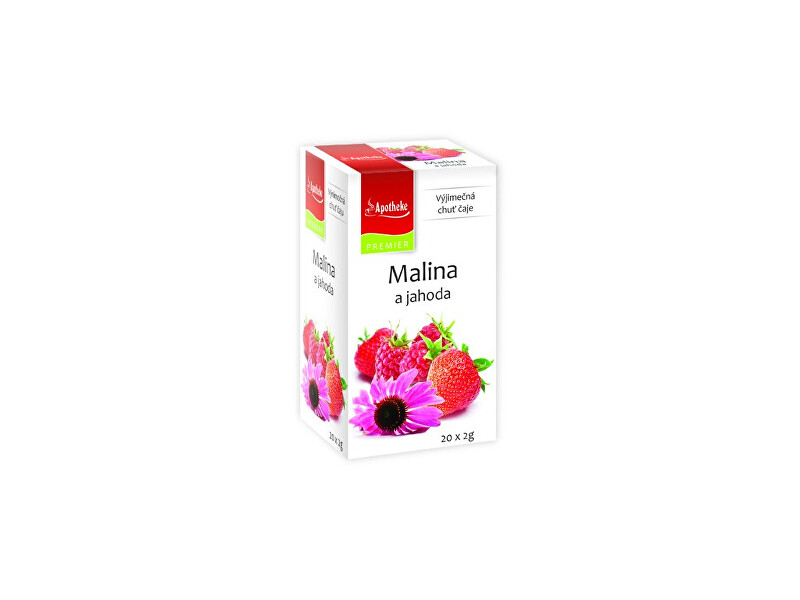 Zobrazit detail výrobku Apotheke Čaj Malina a jahoda s echinaceou 20x2g Zobrazit detail výrobku Apotheke Čaj Malina a jahoda s echinaceou 20x2g