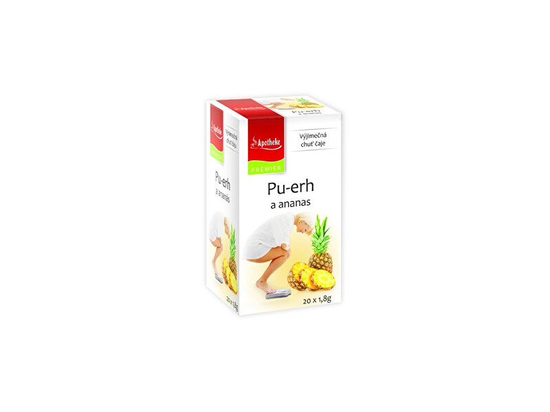 Zobrazit detail výrobku Apotheke Čaj Pu-erh a ananas 20x1,8g Zobrazit detail výrobku Apotheke Čaj Pu-erh a ananas 20x1,8g