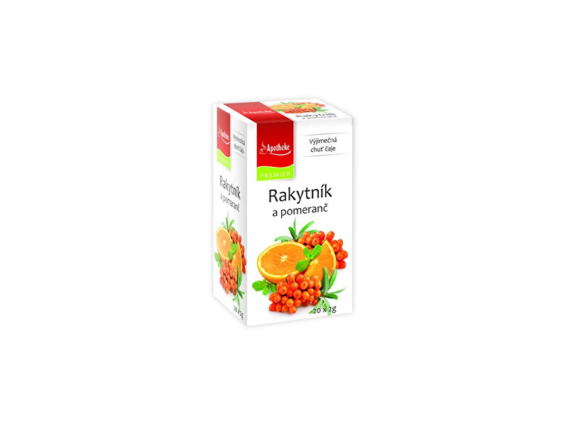 Zobrazit detail výrobku Apotheke Čaj Rakytník a pomeranč 20x2g Zobrazit detail výrobku Apotheke Čaj Rakytník a pomeranč 20x2g
