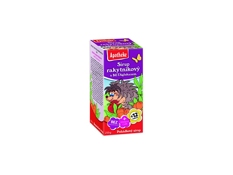 Zobrazit detail výrobku Apotheke Pohádkový sirup Rakytníkový 250g Zobrazit detail výrobku Apotheke Pohádkový sirup Rakytníkový 250g