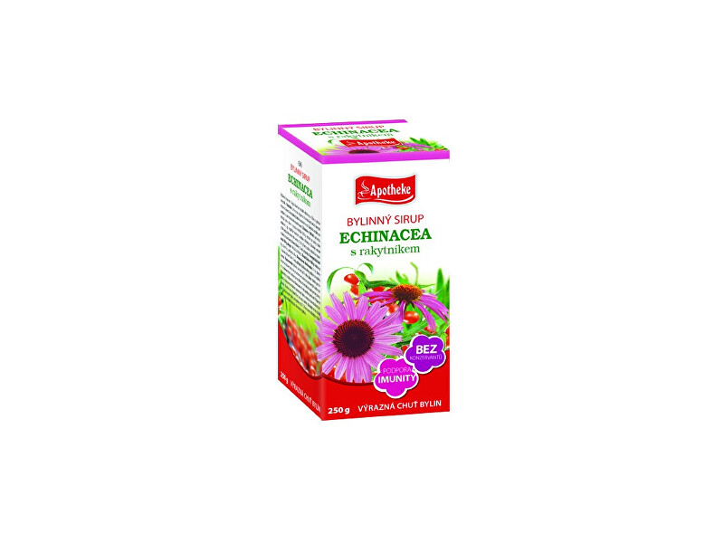 Zobrazit detail výrobku Apotheke Sirup Echinacea s rakytníkem 250g Zobrazit detail výrobku Apotheke Sirup Echinacea s rakytníkem 250g
