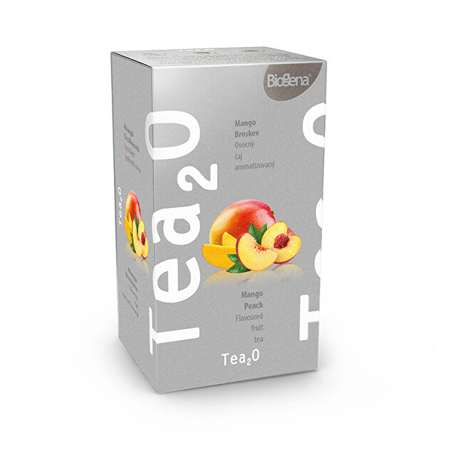 BIOGENA Tea2O Mango & Broskyňa 20 x 2,3 g