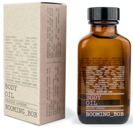 Booming Bob Telový olej Relaxing Lavender BIO 89 ml