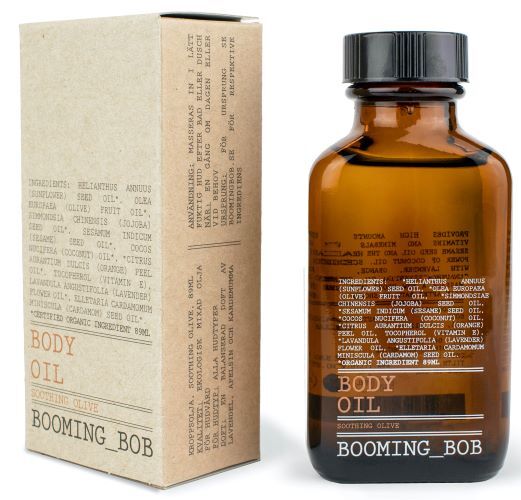 Booming Bob Telový olej Soothing Olive BIO 89 ml