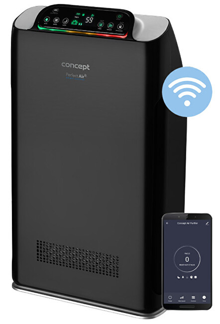 Zobrazit detail výrobku Concept Čistička vzduchu Perfect Air Smart černá CA2000 Zobrazit detail výrobku Concept Čistička vzduchu Perfect Air Smart černá CA2000