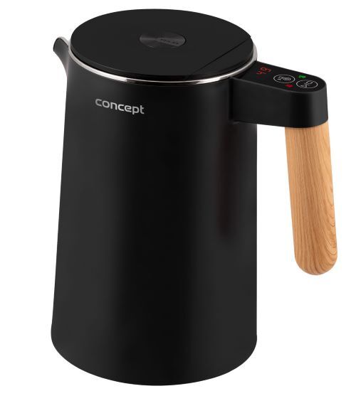 Zobrazit detail výrobku Concept Rychlovarná konvice nerezová 1,5 l Salt & Pepper černá RK3301 Zobrazit detail výrobku Concept Rychlovarná konvice nerezová 1,5 l Salt & Pepper černá RK3301