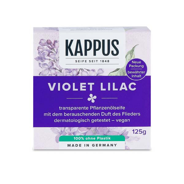 Zobrazit detail výrobku Kappus Toaletní mýdlo 125 g Šeřík Zobrazit detail výrobku Kappus Toaletní mýdlo 125 g Šeřík