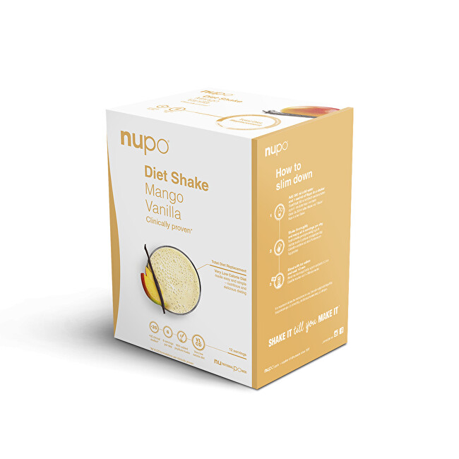 NUPO DIETA Mango - vanilka 12 porcí NEW