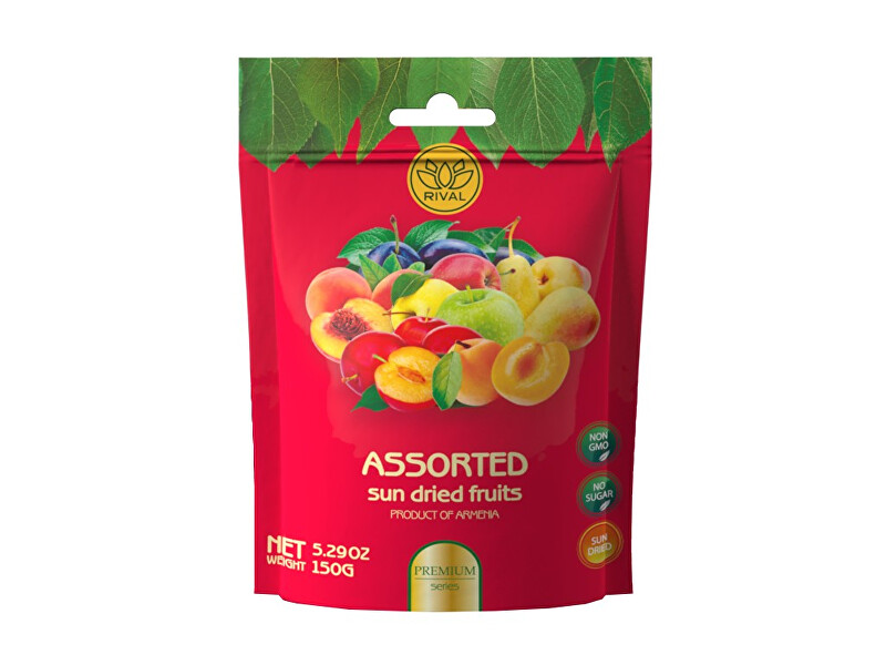 Zobrazit detail výrobku RIVAL Sušené ovoce směs (assorted) - celé plody 150g Zobrazit detail výrobku RIVAL Sušené ovoce směs (assorted) - celé plody 150g